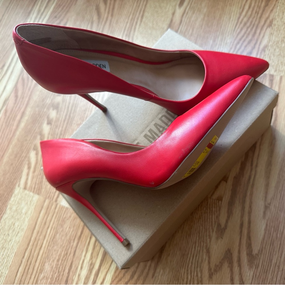 Steve Madden Red Heels